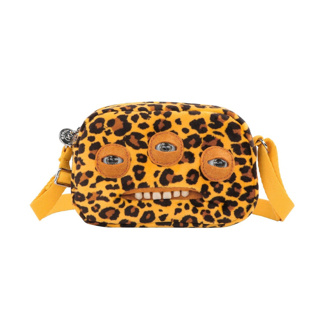 Fuggler Crossbody Bag Big Head - Annoyed Alien (Leopard)