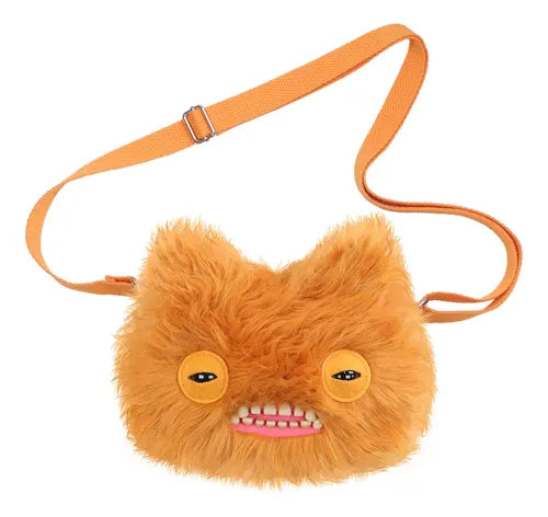 Fuggler Crossbody Bag Big Head - Munch Much (Brown)