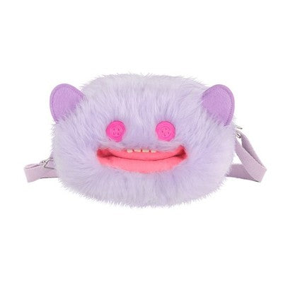 Fuggler Crossbody Bag Big Head - Grin Grin (Purple)