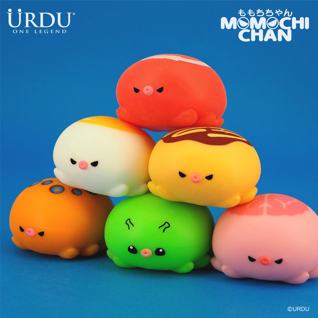 6 pieces in 1 set Momochichan Series 3