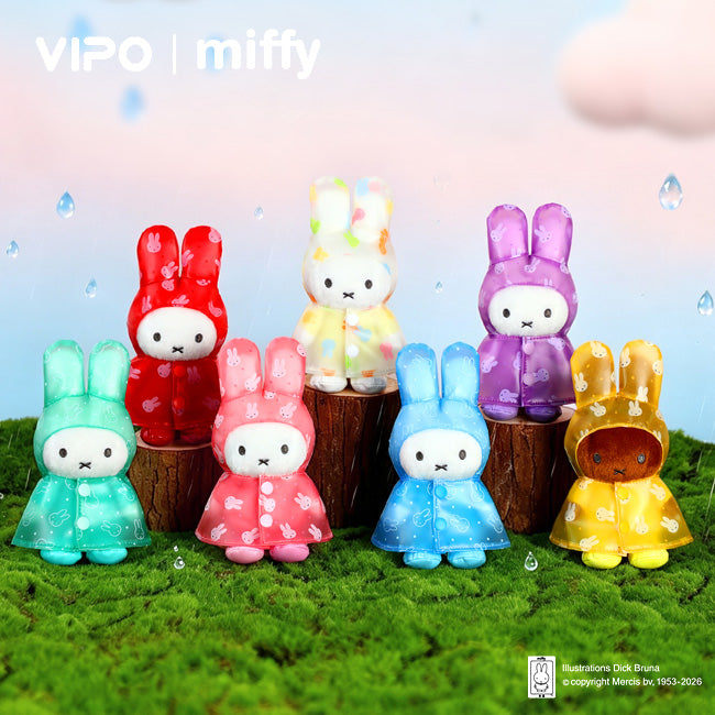 Vipo x Miffy Raincoat Keychain Blind Box