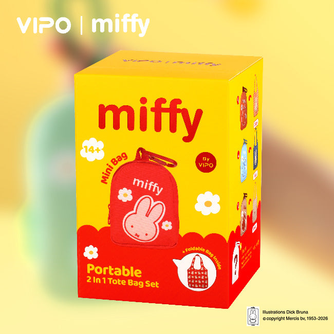Vipo x Miffy Portable 2 in 1 Tote Bag