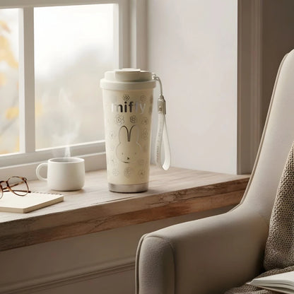 Vipo x Miffy 2 in 1 Vacuum Cup (Milky)