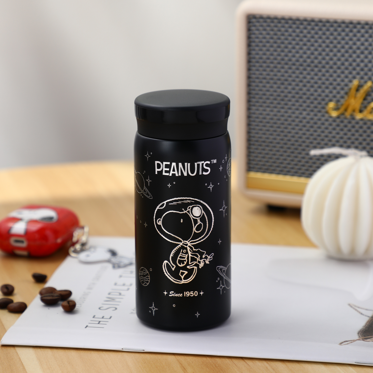 VIPO X Peanuts Snoopy Spaceman Vacuum Cup