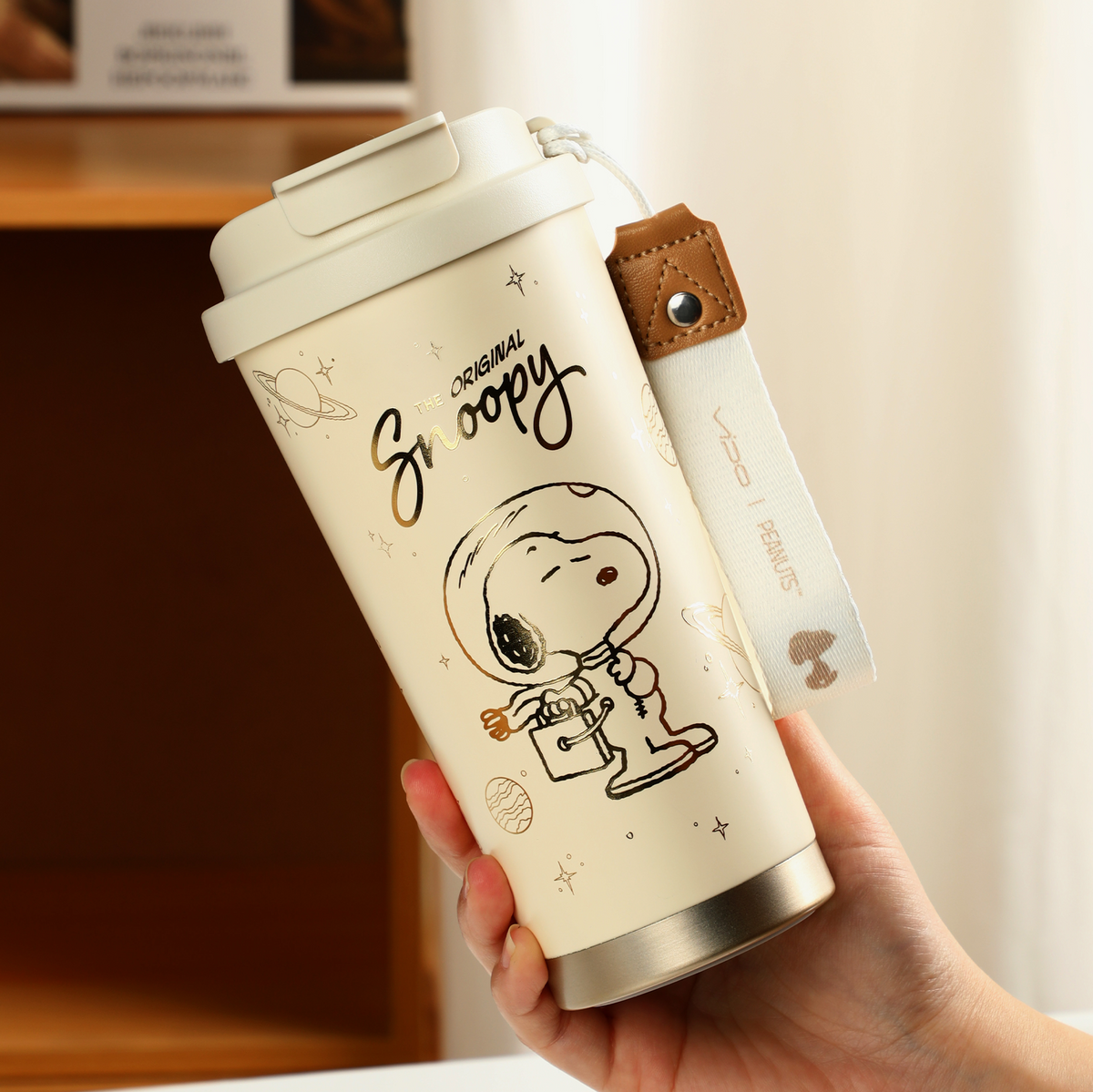 Snoopy Spaceman Vacuum Cup